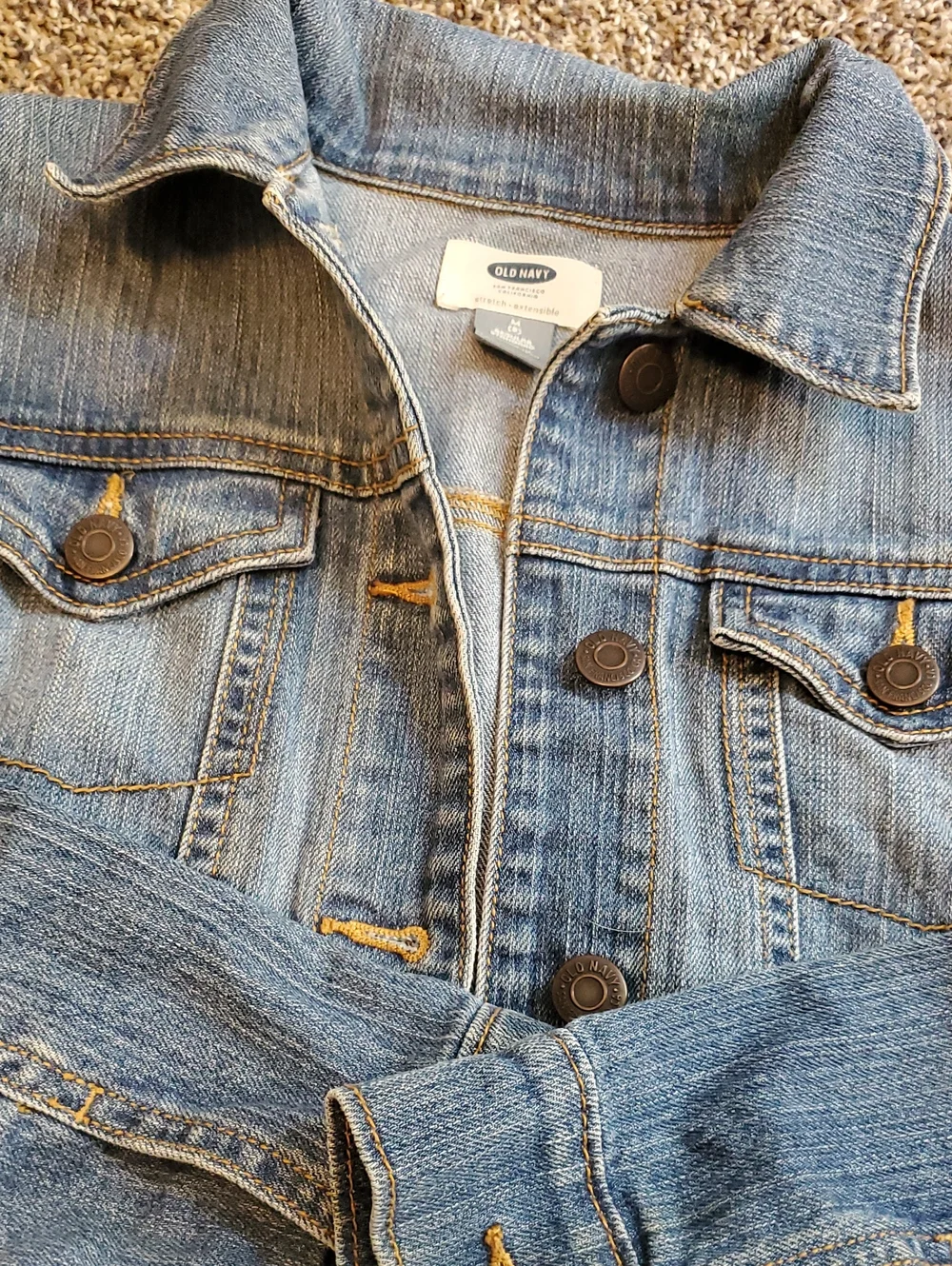 Old Navy Kids Denim Jacket - Medium Blue